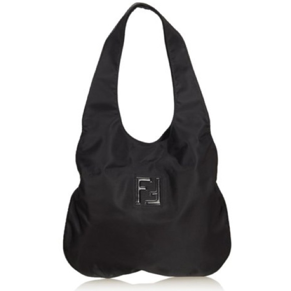 Fendi Nylon FF Hobo Bag
